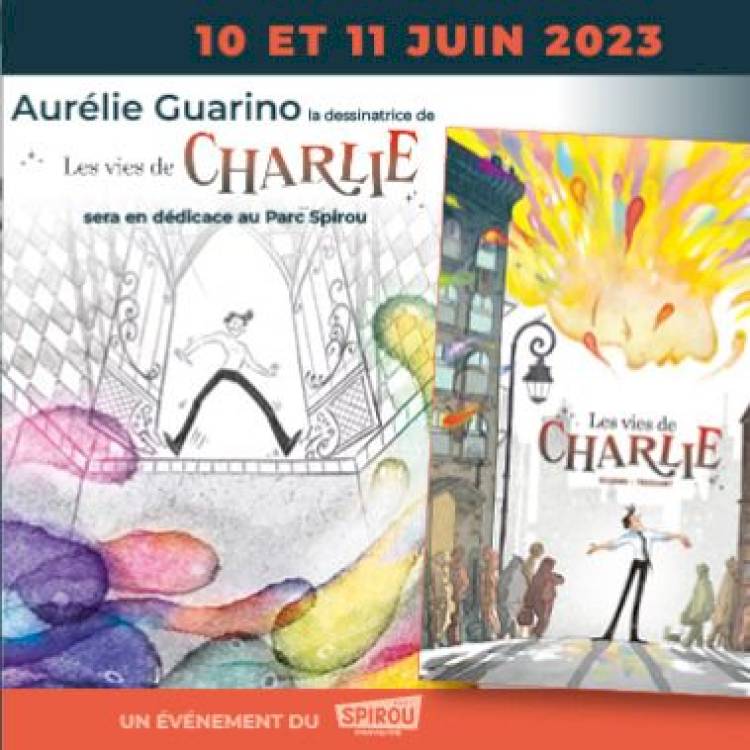 Rencontrez Aurélie GUARINO, la dessinatrice de « Les Vies de Charlie