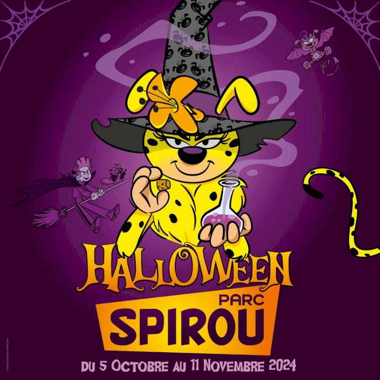 Venez fêter Halloween au Parc Spirou du 5 Octobre au 11 Novembre 2024 !