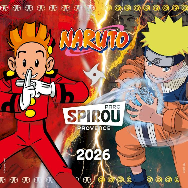 En 2026, découvrez au Parc Spirou Provence...NARUTO!