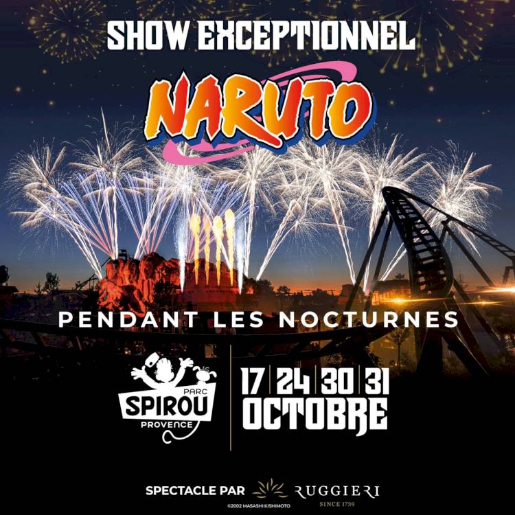 Show exceptionnel et unique NARUTO - KONOHA LAND!